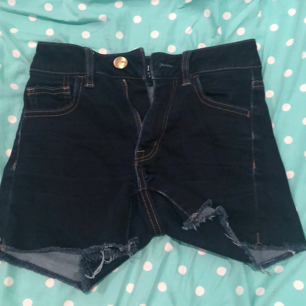 American Eagle Dark Denim Jean Shorts